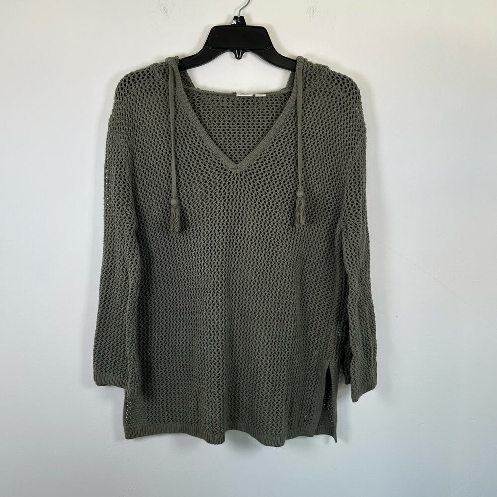 ROXY After Beach Break V-Neck Hoodie, Pullover, Sz S